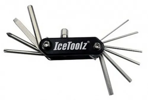 Ключ ICE TOOLZ 95A5 складаний 11 інструментів Compact-11