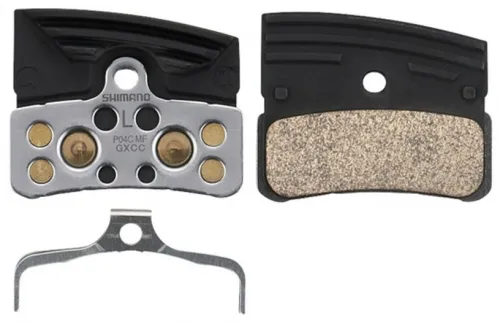 Тормозные колодки Shimano P04C-MF с радиатором для XTR/Deore XT/SLX/CUES металл