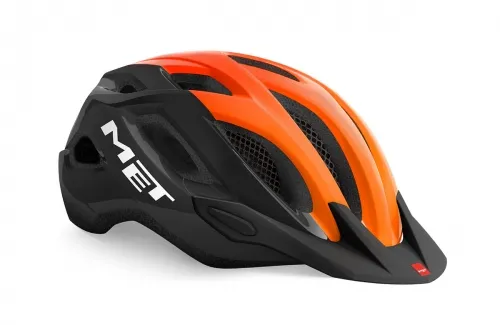 Шлем MET Crossover Black Orange | Glossy