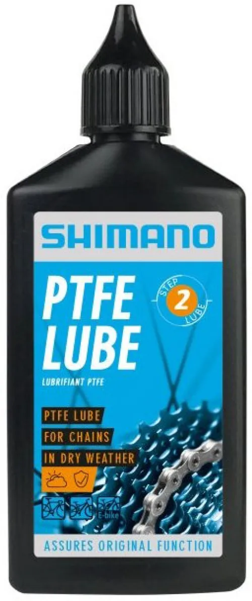 Смазка цепи Shimano PTFE Lube, 100мл