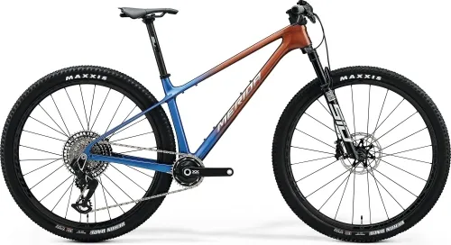 Велосипед 29 Merida BIG.NINE 10K (2024) golden bronze/ocean blue