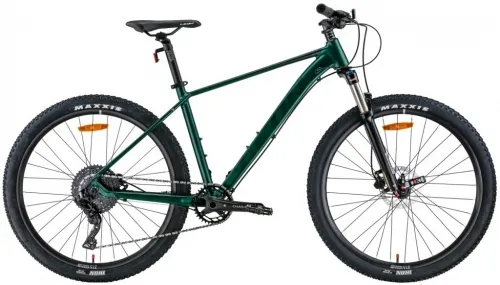 Велосипед 27.5 Leon XC-40 AM HDD (2022) зеленый с черным (м)