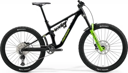 Велосипед 29-27.5 Merida ONE-SIXTY FR 600 (2024) metallic black