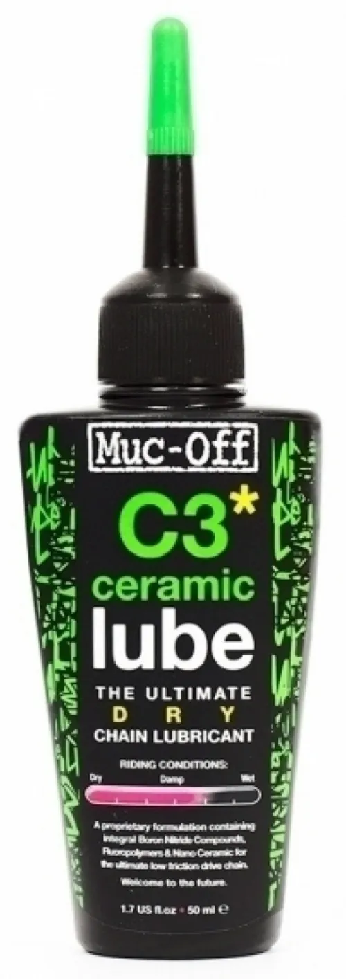 Смазка для цепи Muc-Off C3 Dry Weather Ceramic Lube 50ml