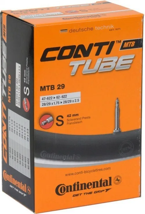 Камера 29 Continental MTB Tube S42 (47-622->62-622) (240g)