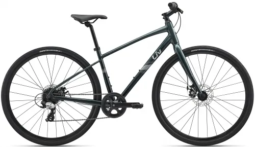 Велосипед 28 Liv Alight 4 Disc (2026) asphalt green