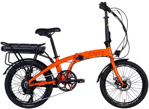 Велосипед 20 Dorozhnik eONYX DD CS 36B 12.5А*г 500Вт (2025) оранжевый