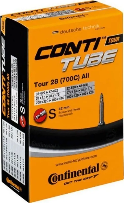 Камера 28 Continental Tour Tube All S42 (32-622->47-622/42-635) (160g)