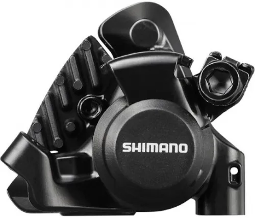 Механический дисковый тормоз Shimano BR-RS305-R, FLAT MOUNT задний, колодка L03A RESIN PAD (W / FIN)