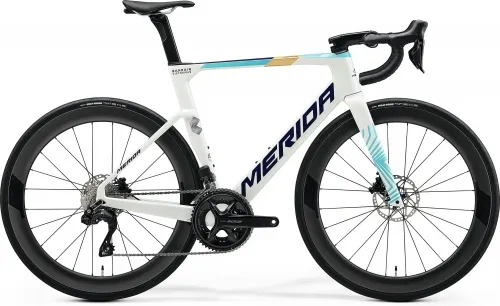Велосипед 28 Merida REACTO 6000 (2025) pearl/blue-team