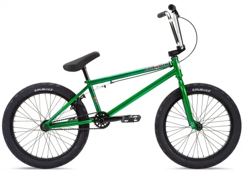 Велосипед 20 Stolen HEIST (2023) dark green w/chrome