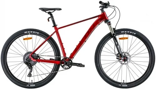 Велосипед 29 Leon TN-40 AM HDD (2022) червоний з чорним