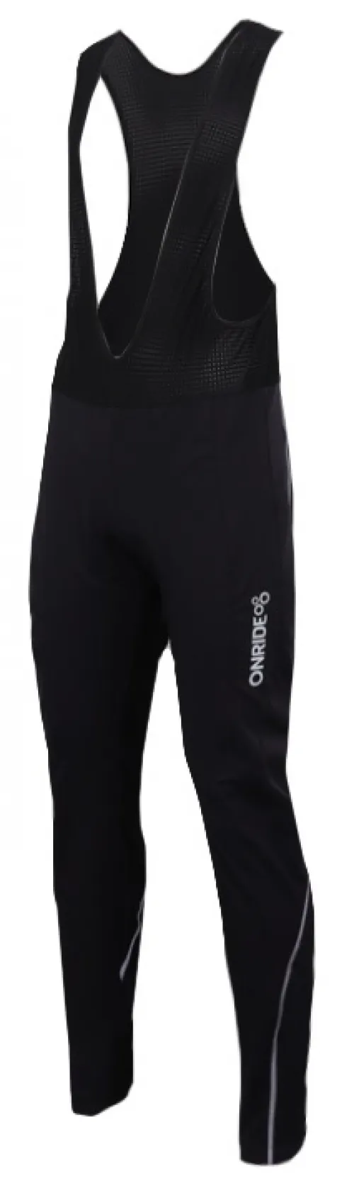 Велоштаны ONRIDE SHELL с памперсом и лямками black