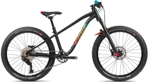 Велосипед 24 Orbea LAUFEY 24 H10 (2021) black matte