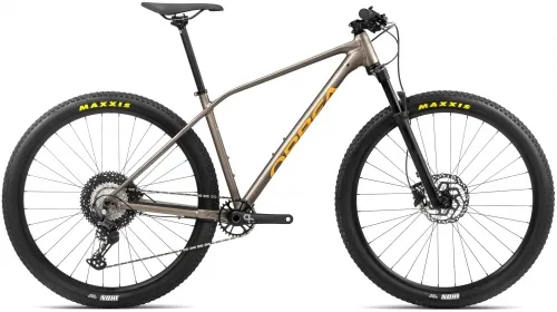 Велосипед 29 Orbea ALMA H30 (2025) taupe brown matt/mango gloss