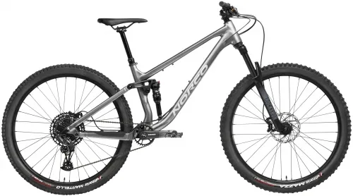 Велосипед 29 Norco Fluid FS 3 (2023) grey/silver