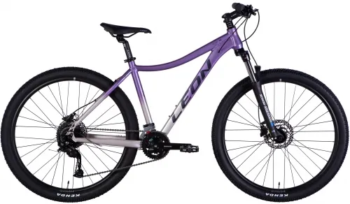 Велосипед 27,5 Leon XC Lady 80 HDD (2025) бузковий зі сріблястим