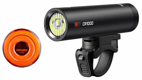 Комплект світла Ravemen LS20: CR1000+CL05 (1000/30 lumen)