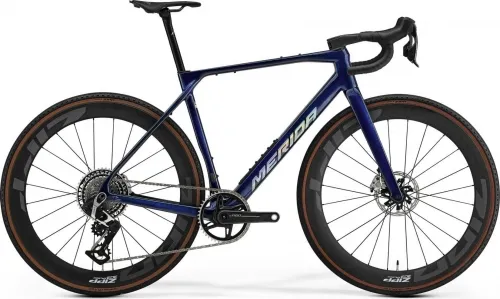 Велосипед 28 Merida MISSION 10K (2026) transp. blue carbon ud