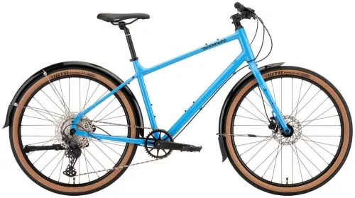 Велосипед 27.5 Kona Dew Deluxe (2022) Gloss Azure Blue