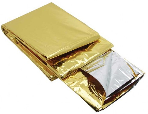 Термоодеяло BaseCamp Thermal Blanket  Gold/Silver