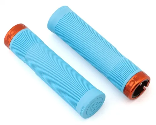 Грипсы Race Face Chester Lock-On Grips (34x136 mm) light blue / orange