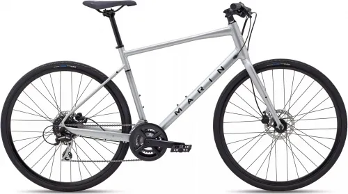 Велосипед 28 Marin Fairfax 2 (2024) gloss silver/black