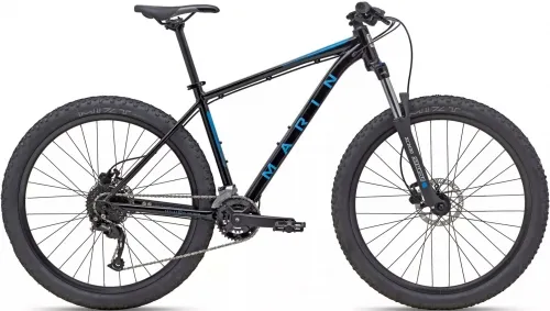 Велосипед 27,5 Marin ELDRIGE GRADE 1 (2021) черный с синим