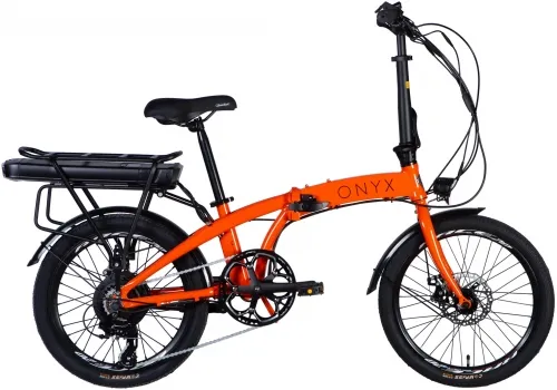 Велосипед 20 Dorozhnik eONYX DD CS 48B 12.5А*г 500Вт (2025) оранжевый