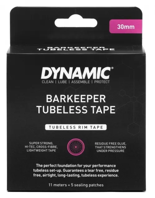 Ободная лента Dynamic Barkeeper Tubeless Tape для бескамерных ободов 30mm, 11м