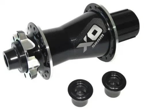 Втулка задня SRAM X0 DH MTB 150/157x12mm Boost 32H (Shimano) disc 6 bolt black/silver