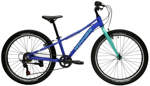 Велосипед 24 Winner Candy (2022) синий