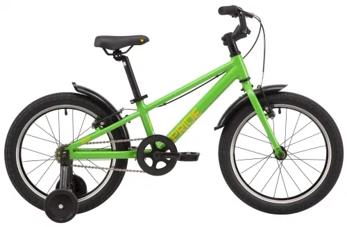 Велосипед 18 Pride Rowdy (2021) зеленый