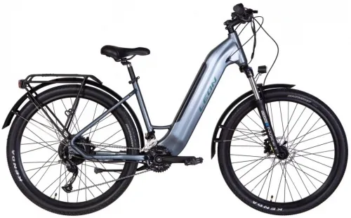 Велосипед 27.5 Leon Gavana 500Вт (2022) графитовый (м)