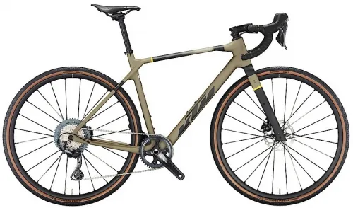 Велосипед 28 KTM X-strada elite (2024) olive grey matt