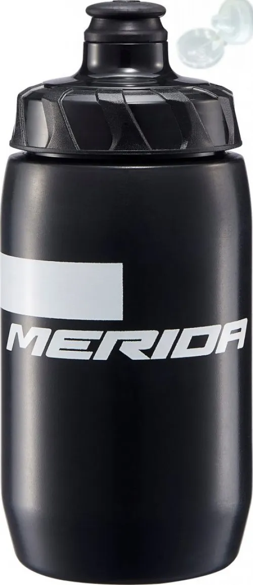 Фляга 0,5 Merida Bottle Stripe Black White with cap