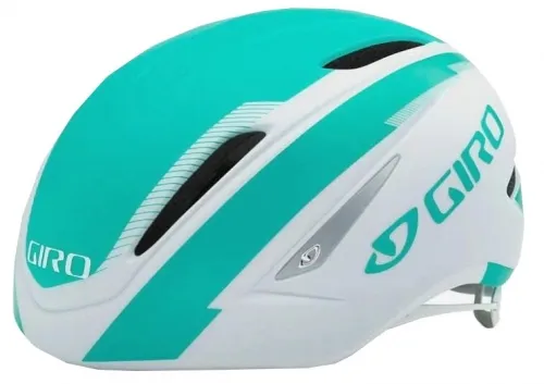 Шолом Giro Air Attack matt white/turquoise