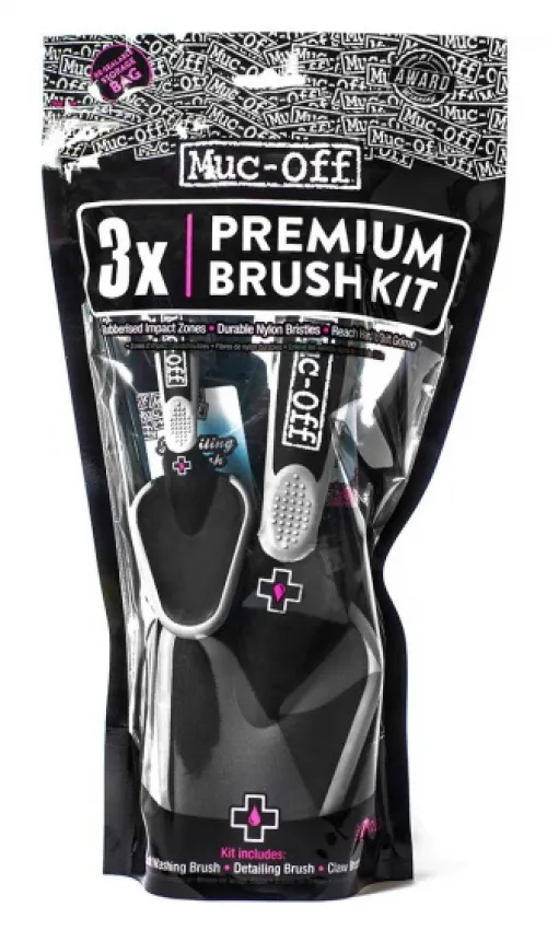 Набір щіток Muc-Off 3x Premium Brush Set