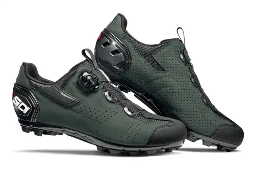 Велотуфли МТБ Sidi Gravel Black - Dark Green