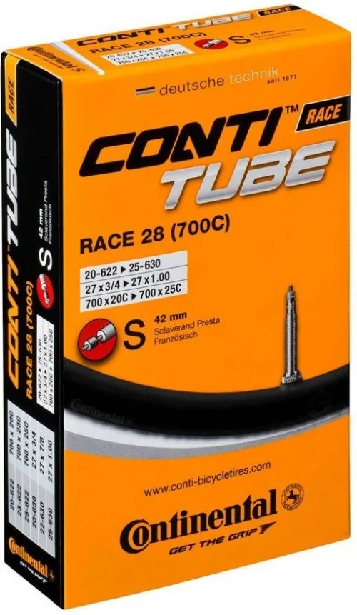 Камера 28 Continental Race Tube Wide S42 (25-622->32-630) (170g)