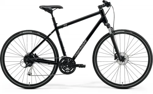 Велосипед 28 Merida CROSSWAY 100 (2023) glossy black