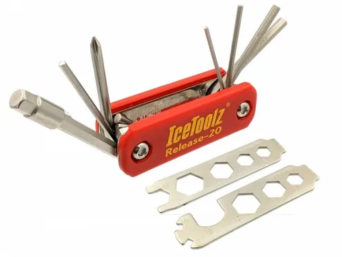 Ключ ICE TOOLZ 93B1 складной 20 инструментов