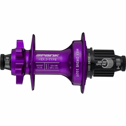 Втулка задня SPANK HEX J-Type Boost R148 Microspline 32H purple