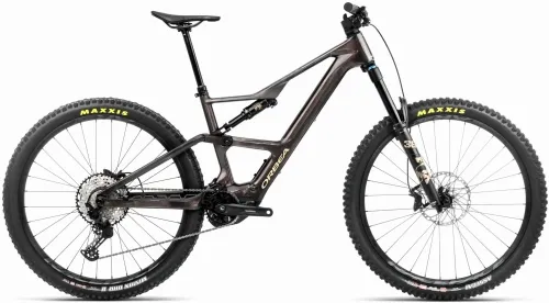 Велосипед 29 Orbea RISE LT M20 420W (2025) cosmic carbon /golden sand gloss