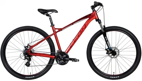 Велосипед 29 Leon TN-90 AM DD (2022) червоний з чорним