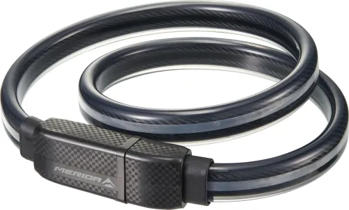 Замок MERIDA LOCK W/KEYS 96см black/grey
