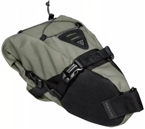 Сумка подседельная Topeak BackLoader 6L seat post & saddle rail mount rear bikepacking bag, black