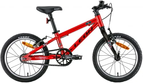 Велосипед 16 Leon GO Vbr (2022) червоний з чорним