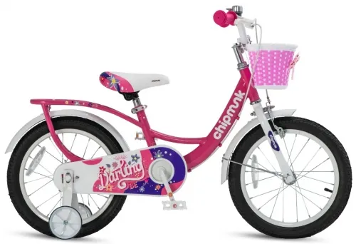 Велосипед 18 RoyalBaby Chipmunk Darling (2023) OFFICIAL UA розовый