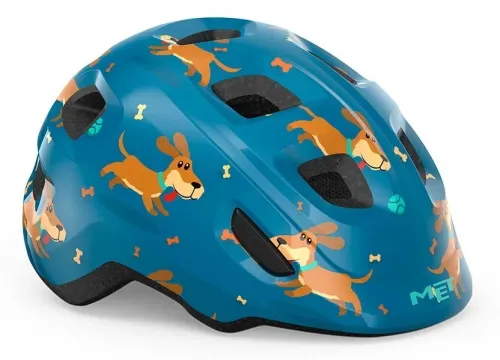 Шлем детский MET HOORAY (MIPS) blue teckel glossy
